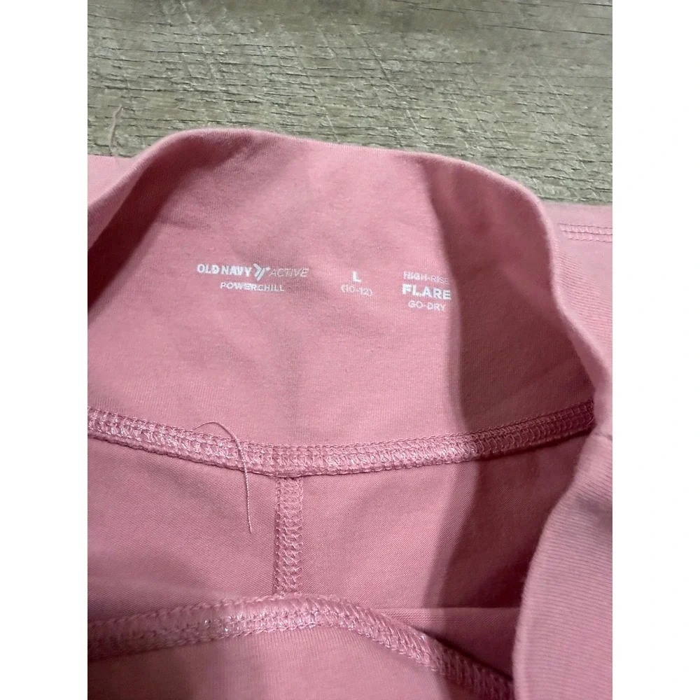 Old Navy High-Waisted PowerChill Crossover‎ Flared Leggings for Girls